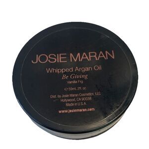 JOSIE MARAN Whipped Argan Oil Be Giving Vanilla Fig 59ml 2 fl oz Sealed New